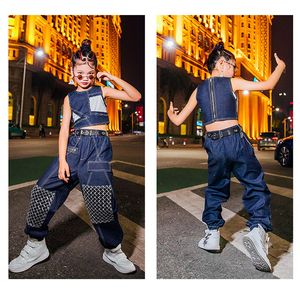 Filles hip hop beaux vêtements pour enfants Journée du défilé