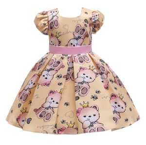 Filles Princesse Bébé Enfants Fleur Robe De Fête Enfants Brithday Halloween Dress Up Costume