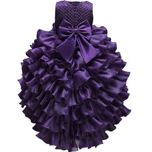 Filles princesse robe enfants vêtements robe de soirée de mariage enfant en bas âge fille formelle robe de bal infantile enfants noël vient filles L220715