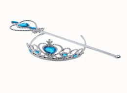 Filles princesse diadème couronne bandeau fée baguettes bâtons enfants enfants habiller accessoires Halloween fête d'anniversaire faveurs4985370