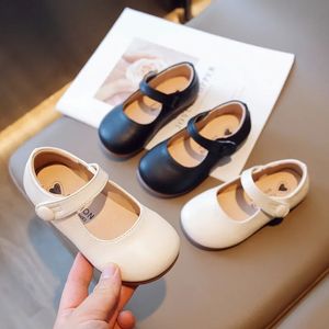 Meisjes pu lederen schoenen lente herfst prinses kinderen baby Mary Jane maat 21-35 kinderen flats schoenen 240530