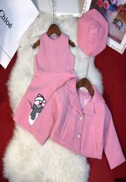 Girls sets 2pcs de haute qualité WSJ000 Robe Top 121222 Ming629146660