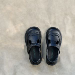 Filles chaussures perle bébé enfants chaussures en cuir noir blanc rose infantile enfant en bas âge enfants protection des pieds chaussures décontractées