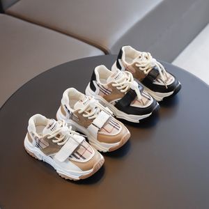 Meisjes Schoenen Peuter Baby Boy Sneakers Kinderen Plaid Ademend Kinderen Tennis Sportschoenen Mode Loopschoenen Maat 21 36