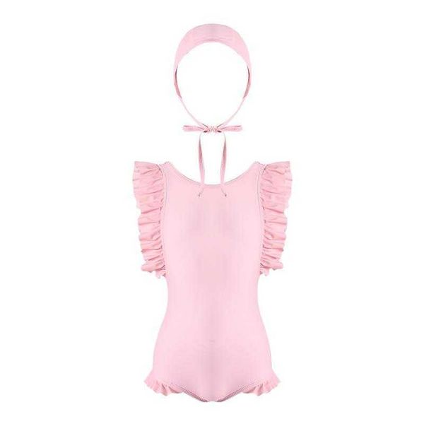 Traje de baño para niñas Una pieza Lindo y elegante Bebé Monos para niños Niña Estilo occidental Bikini de primavera