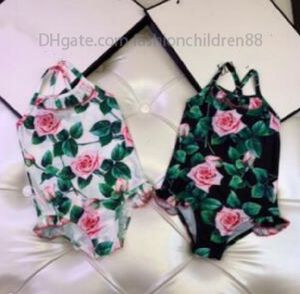 Meisjes Swimwear Kids Designer uit één stuk Bikini Set Zomer Baby Girl Swimsuit Badpak Luxe kinderkleding Zwempak
