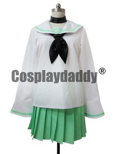 Disfraz de uniforme escolar para niñas y Panzer Saori Takebe