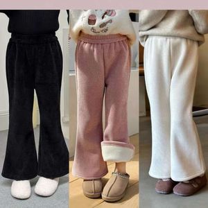 Pantalones de bengala en espesas de moda de Veet Winter de niñas de niñas