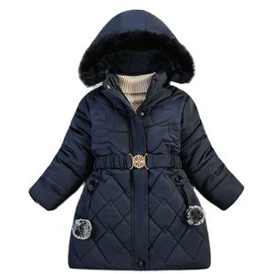 Filles chaud gilet hiver garçons épaissir gilet vêtements d'extérieur pour enfants automne enfants adolescents coton vestes pour 3-10 ans 211011