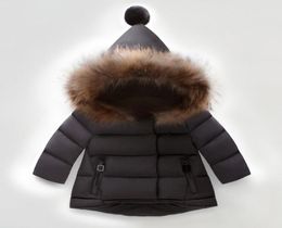 Filles vestes d'hiver enfants fourrure à capuche vers le bas parkas manteau enfants fille épais vêtements chauds vêtements de neige enfant vêtements de noël1478509