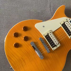 Guitare électrique de marque GIS, main gauche, couleur ORANGE, livraison gratuite