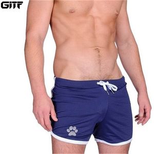 Gitf Mens Gym Fitness Shorts Bodybuilding Run Sport Jogging workout Mannelijke Zomer Cool Ademend Mesh Men Korte trainingsbroek 220505