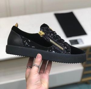 Giuseppe Casual Chores Real Leather Sneakers Men Chaussures Chaussures de Designer Muis Martin Frankie The Odile Grain Diamond Amkjkbfx00073803303