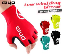 Giyo Cycle Half Finger Gants Gel Sports Gants de course de vélo de vélo de vélos Mtb Guantes Glove Cycling Men039S MIDE TERME FEMMES 1477277