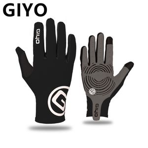 Giyo Touch Screen Long Full Fingers Gel Sports Bike Cycling Gloves MTB Road Bike Riding Racing Gloves Dames Men Fietshandschoenen 220722