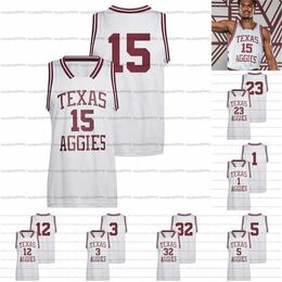 Gla A3740 Custom Texas AM Aggies NCAA College Basketball Jersey Henry Coleman III Marcus Williams Danuel House Jr. Quenton Jackson Hassan Diarra Alex