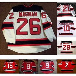 Gla Mit Lowell Devils 2 Matt Torti 1 Dave Caruso 15 Noah Clarke 8 Matt Corrente 10 Barry Tallackson 9 Mike Pandolfo 26 Olivier Magan Hockey Jersey