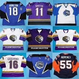 Gla Mit Nouveau joueur de hockey Jersey55 Pascal Morency Jason LaBarbera Eric Healey Ryan Flinn 18 Jeff Hamilton 16 Jeff Giuliano 11 Brad Smyth