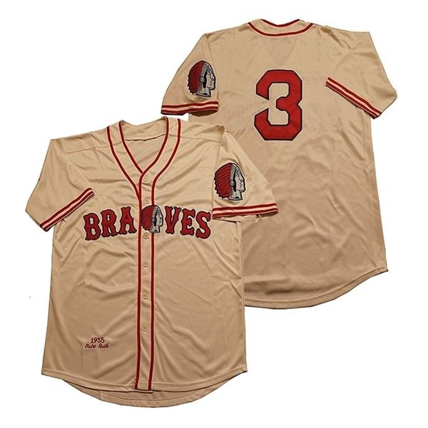 GlaMit # 3 Babe Ruth Boston Jersey Hommes Femmes Jeunes Tous Cousu Maillots De Baseball Personnalisés Crème S-XXXL