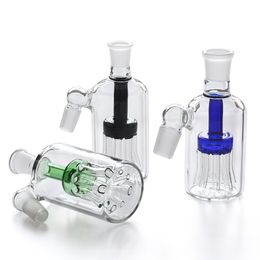 Glass Ash Catcher 14.4mm 18.8mm joint fumée accessoire dab plate-forme pétrolière bongs d'eau en verre