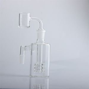 Glas Ash Catcher 14mm 18mm 4.5 Inch Ash Catchers Dikke Pyrex Heldere Bubbler Ashcatcher met Quartz Banger voor Beker Bong DAB RIG