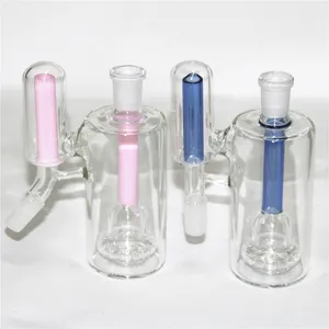 Verre Ash Catcher 14mm 18mm Mini Narguilé Verre Bong Water Catchers Épais Pyrex Bubbler Ashcatcher 45 90 Degré