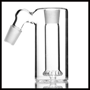 Hookah Glas Ash Catcher 45 Graden Douchet Percolator One Binnen 14mm Gezamenlijke Dikke Duidelijke Ashcatcher voor Bong Water Pipe