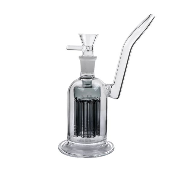 Glass ash catcher bong con tazón de vidrio bongs de agua Mini Glass Bong Ash Catchers Para tuberías de agua de uñas de cuarzo plataforma petrolera