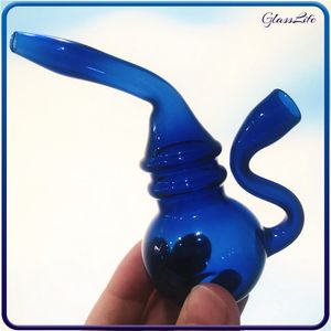 Verre Cendrier Bols Bong Gourde Colorée Fumer Narguilé Tuyau Cire Brûleur À Huile Dab Rig