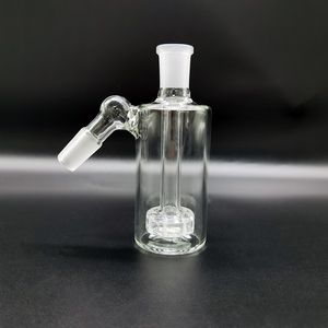 Attrape-cendres en verre Matrix stéréo Perc Hookahs Bong Partner 4,5 pouces Effacer Pyrex Water Bubbler 45 90 Degré 14mm 18mm Pour Bongs Pipes Accessoire de fumée