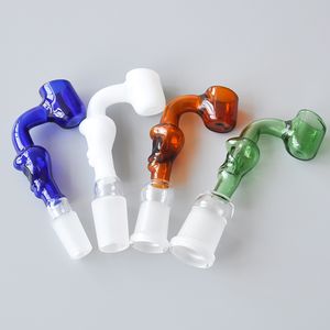 Banger en verre avec un articulation féminine mâle de 14 mm 18 mm 2 mm d'épaisseur pour des bongs en verre tampon accessoires fumeurs