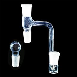 Glazen bong 14 en 18 mm wolken buddy h pull-down rig adapter carb drop down met cap mannelijke en vrouwelijke connectoren