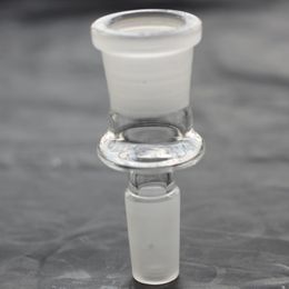 Adaptador Bong de vidrio para pipas de agua Adaptadores desplegables para fumar Macho a hembra Adaptador de junta de 10 mm 14 mm 18 mm