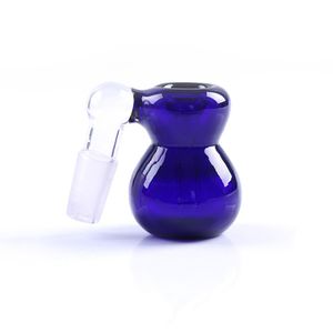 Boulet de bol en verre de bang en verre Bubbleur d'eau pour le narguilé 14 mm 18 mm mâle de forme de gourde percolateur