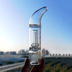 Bang en verre incurvé bouillard bubbler hookahs 2.0 bubblers d'eau taille de l'outil 14 mm 18 mm pour l'air solo pax2 pax3 accessoires fumeurs