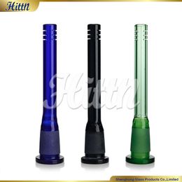 Accessoires fumeurs de bang en verre de verre 14 mm mâle à 18 mm femelle adaptateur de tige diffusée 4 4,5 5 pouces longueur pour un bang en verre d'eau bong tampon