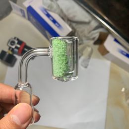 Vintage Glass Bong Water Pipe Cuarzo Banger pipa para fumar Grueso 9045 Grados plataformas de dab de aceite Domeless club nail 14mm 18mm