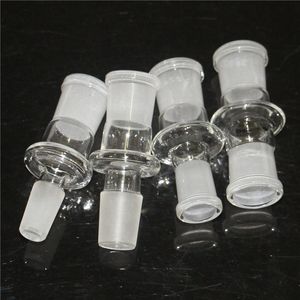 Glazen Bong Hookah Adapter 14 mm 18 mm rechte mannelijke vrouwelijke glazen koepel Adapter Glas Converter 14,5 mm 18,8 mm