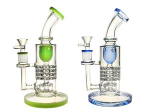 Bong en verre Hookah Rig/Bubbler pour fumer bong 8.5inch Hauteur avec 14mm femelle et bol 550g poids BU076