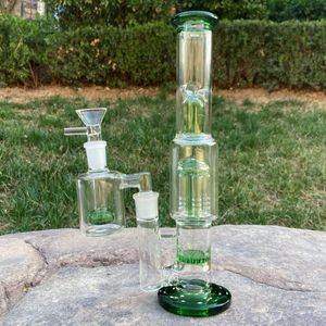 Bang en verre fumer pipe à eau 10 '' arbre percolateur narguilé avec 14mm 90ﾰ Ash Catcher tabac filtre tuyaux barboteur