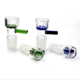 Glazen Bong Ster Scherm Kruid Slide Kom 10 Mm 14 Mm 18 Mm Mannelijke Filter Bowls Droog Kruid Tabak waterpijpen Dab Rigs Roken Accessoires