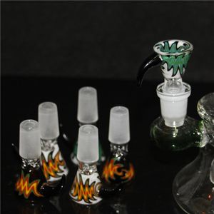 narguilés bols en verre pour bécher Bong Dab Rig Heady Water Pipes Bongs Quartz Banger Bowl Oil Rigs Bubbler Fumer Pipe Épais