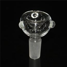 Glass Bowl macho 10 mm 14 mm Para Hookah Water Bong pipa tazones para fumar cenicero