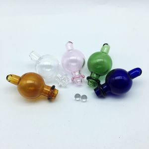 Roken Glas Bubble Carb Cap Met 2 stuks 6mm Dab Terp Parels Voor Quartz Thermische Banger Nagels Water bongs Dab Rigs Pijpen