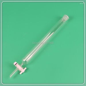 Colonne de Chromatographie en Verre Avec Robinet PTFE 24/29