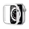 ￉tui ￠ couvercle en verre pour Apple Watch Series 8 Ultra 49mm 7 45 41 42 44 40 38 mm HD ￉cran de pare-chocs Tumper Protecteur PC Hard PC WACTH CAS IWATCH S8 7 Couvertures compl￨tes