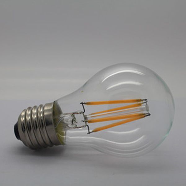 Verre couvrant 4w led ampoule à incandescence décor décoratif intérieur e27 b22 e14 led ampoule à filament lumière