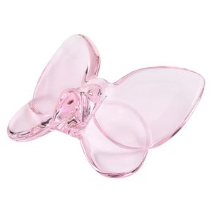 Crystal de verre chanceux papillon