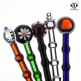 Glass Dabber Tool Accesorios para fumar para plataformas petroleras de aceite y cera Dab Stick Carving cap nail cuarzo enail 560