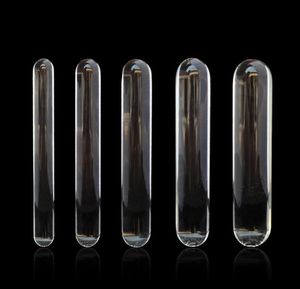 Glazen Dildo Masturbator Crystal Pyrex Penis Anus Stimulator Anale Spreader Plug voor Mannelijke Vrouwelijke Seksspeeltje Nieuwe Stijl Verschillende Grootte B0102913674